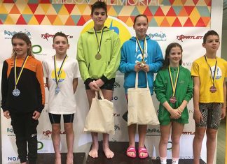 Zadnja letošnja tekma v Tivoliju in nove medalje za plavalni klub Clacit Kamnik