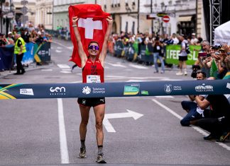 Evropska elita gorskega in trail teka ustvarila športni spektakel na Glavnem trgu
