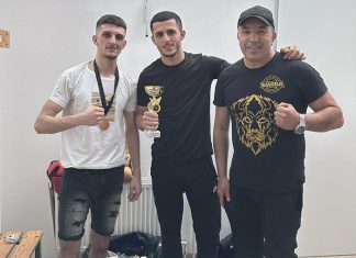 Odlična zmaga Ernada Mulalića (Boksarski klub Hayat) na turnirju K-1 Dominion Open v Ljubljani