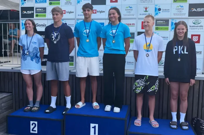 Plavalci PK Kamnik na jubilejnem mitingu v Radovljici osvojili kar 27 medalj