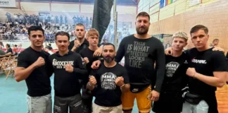 Karim Veinhandl iz Boksarskega kluba Hayat debitiral v MMA kletki